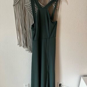 Birdy Grey Sea Glass Halter Dress Small